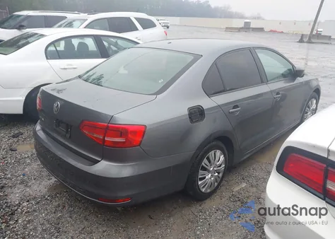 2015 Volkswagen Jetta 2.0L S из США, поврежденный, VIN 3VW2K7AJ5FM297398